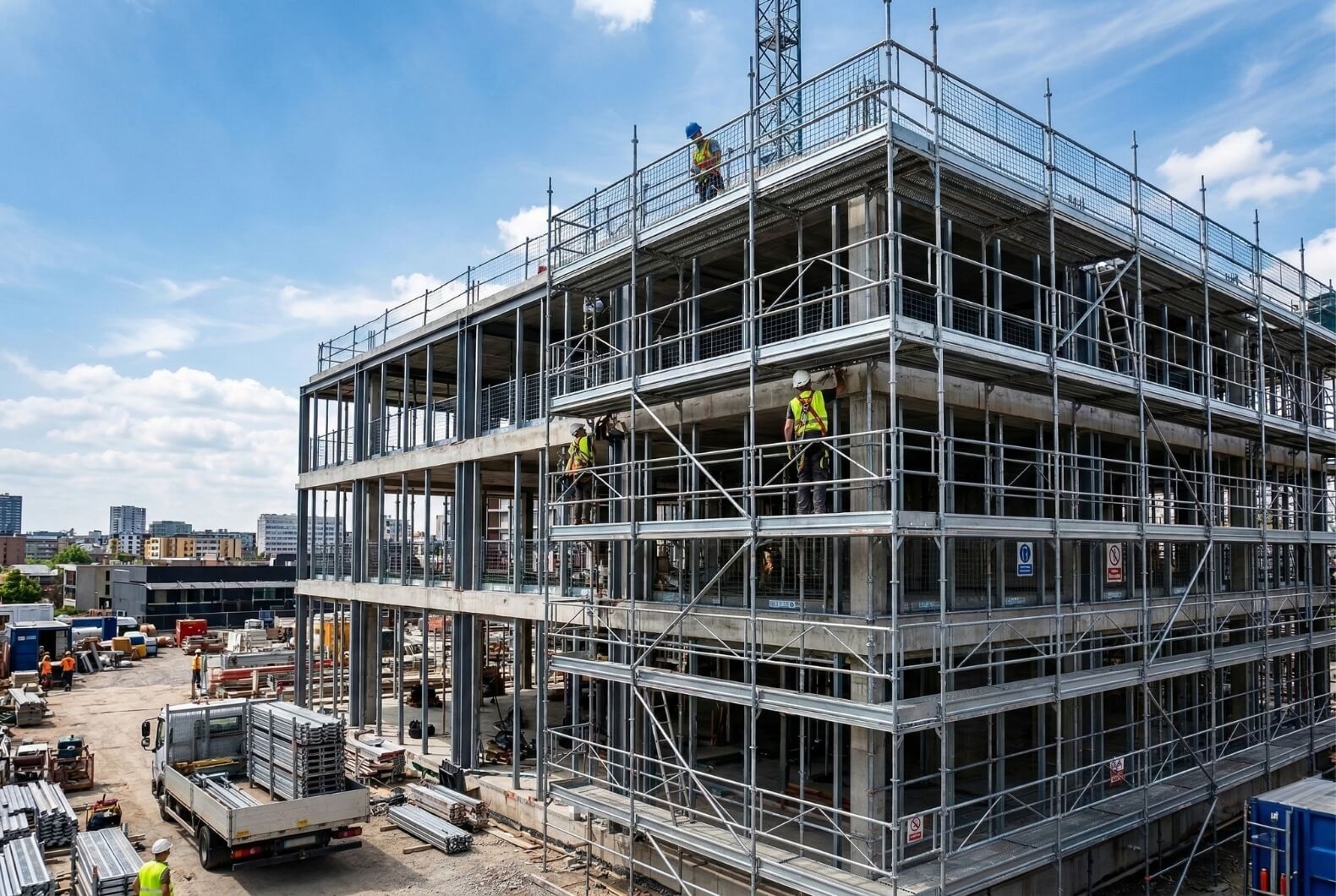Guía completa sobre andamios: tipos, usos y ventajas en la construcción