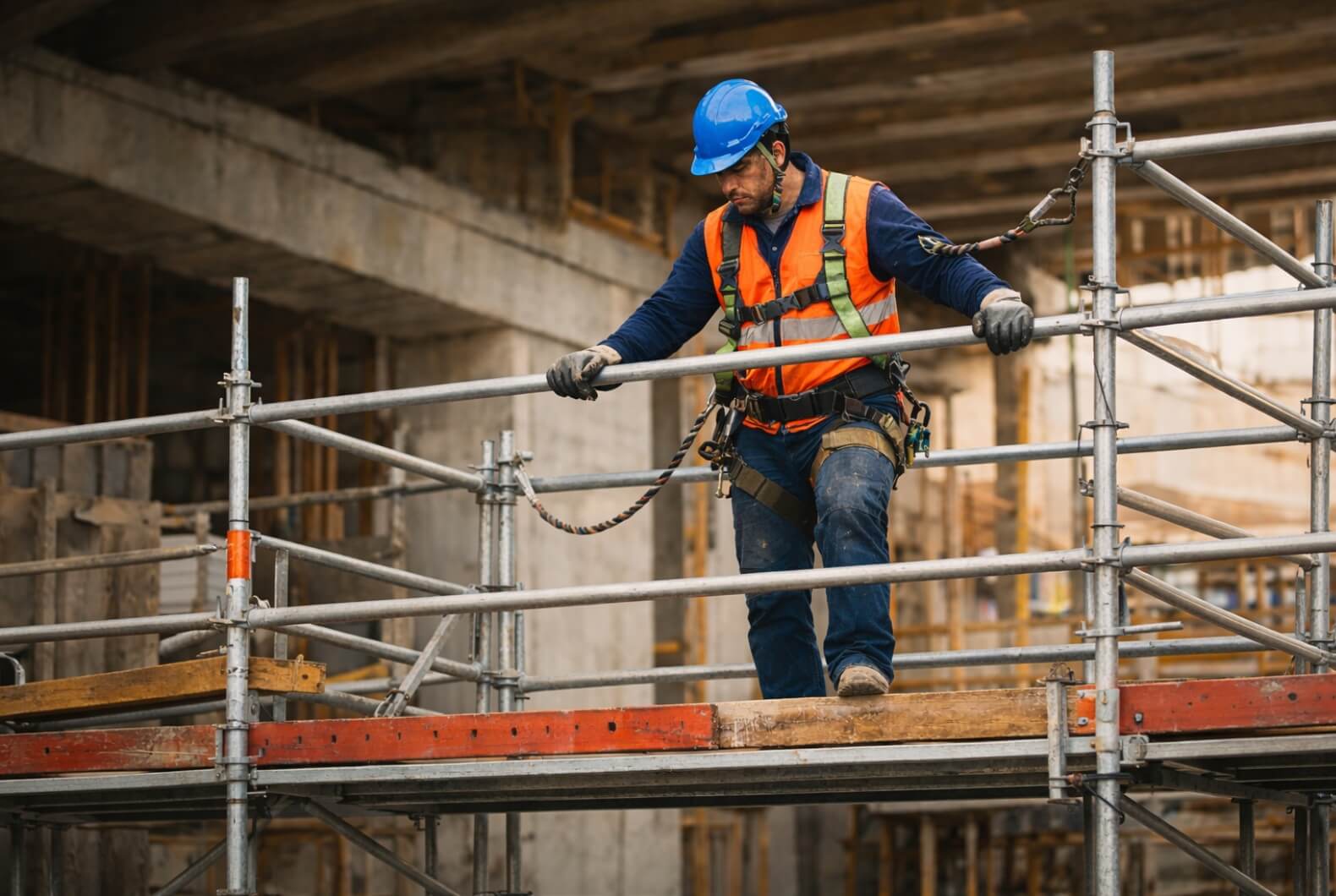Seguridad en andamios: normas y buenas prácticas en construcción